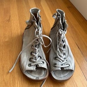 A.S. 98 regal lace up sandals Grey size 36